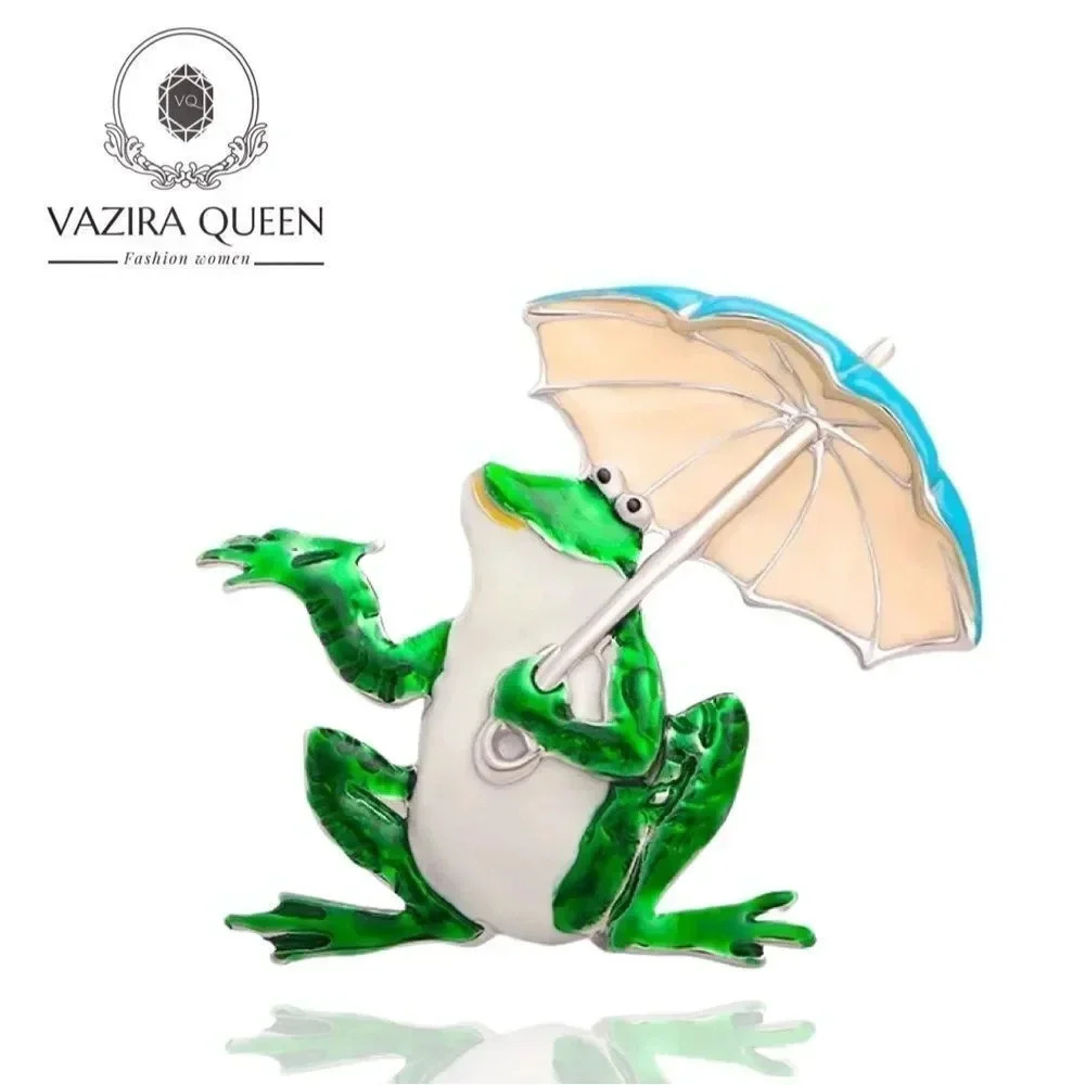 VQ Frog Brooch